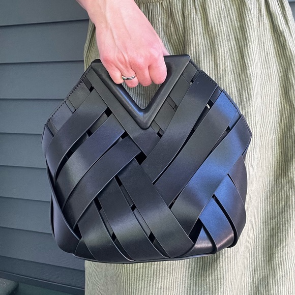 Woven shoulder bag + clutch - Picture 8 of 8